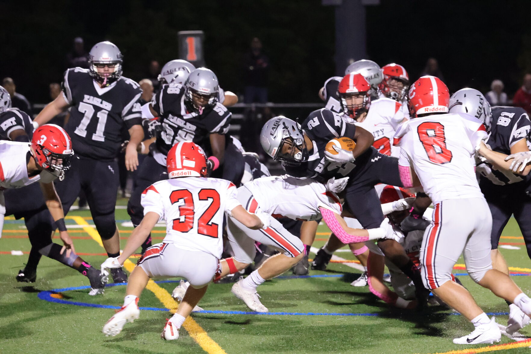 Ocean City vs Egg Harbor Township football game